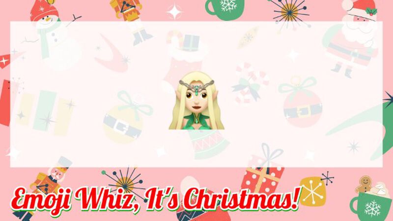 Emoji Whiz, It's Christmas